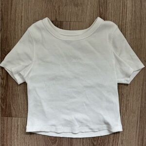 Everlane 90s Rib Tee - White